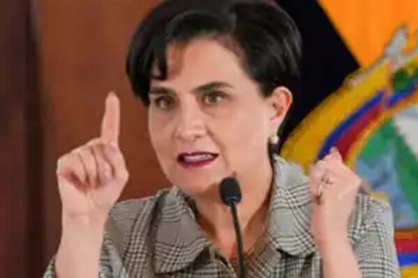 Fiscalización acelera proceso judicial contra canciller de Ecuador