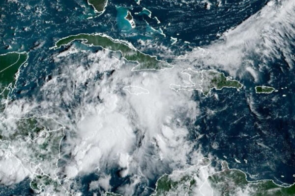 Independientemente del desarrollo y la trayectoria de ese sistema, se espera que, en los próximos días, se produzcan numerosas precipitaciones en las regiones occidental y central de Cuba. Foto: Insmet.