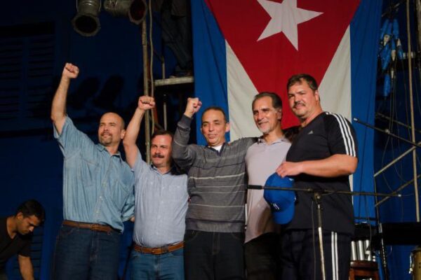 Recuerdan reencuentro de Los Cinco en Cuba Recuerdan reencuentro de Los Cinco en Cuba