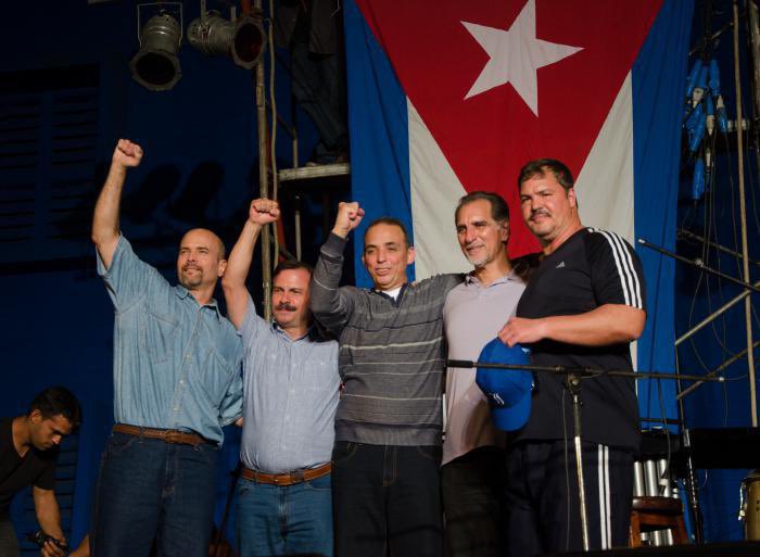 Recuerdan reencuentro de Los Cinco en Cuba