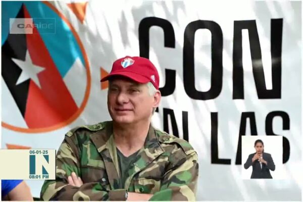 Presidente cubano ascendió a Comandancia General de La Plata