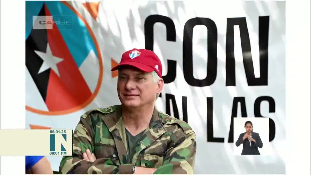 Presidente cubano ascendió a Comandancia General de La Plata