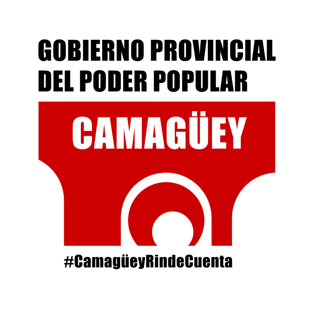 Identificador visual oficial de la campaña “Camagüey rinde cuenta” ante la Asamblea Nacional del Poder Popular.