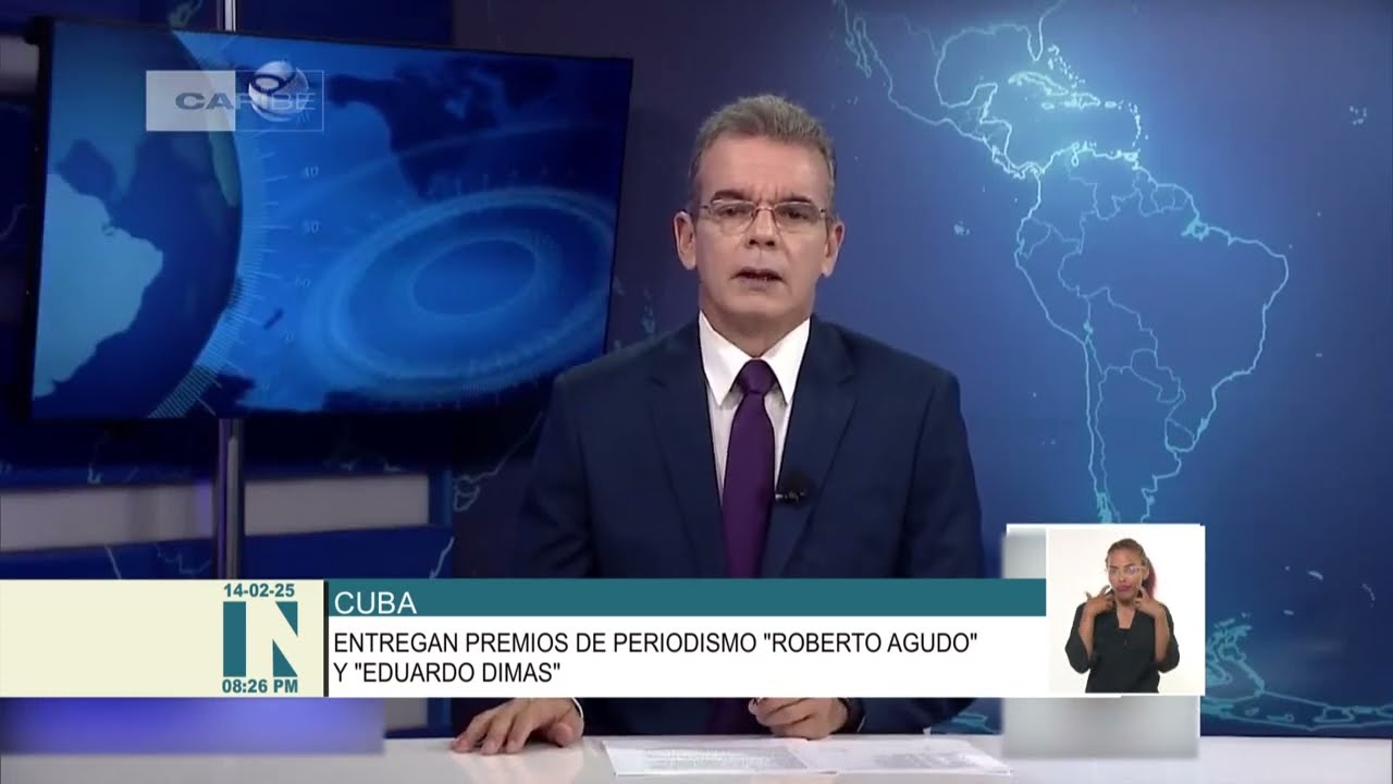 Bernardo Espinosa y Froilán Arencibia: premios de periodismo en televisión