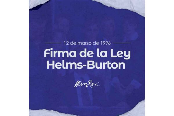 Cuba resiste hace 29 años Ley Helms-Burton contra la Revolución Ley Helms- Burton: Pretensión extraterritorial contra Cuba