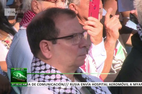 Cuba reafirma derecho a la vida en Palestina