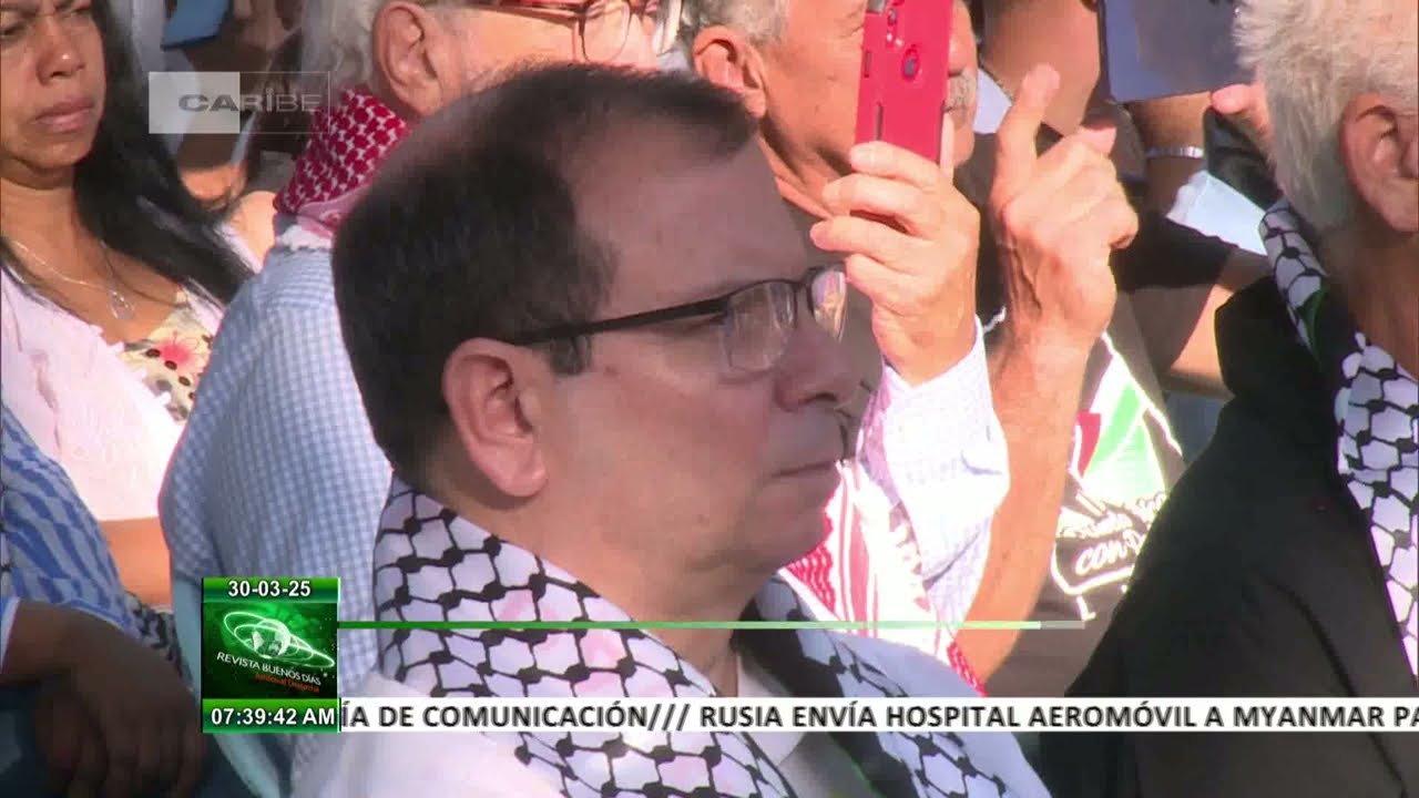 Cuba reafirma derecho a la vida en Palestina