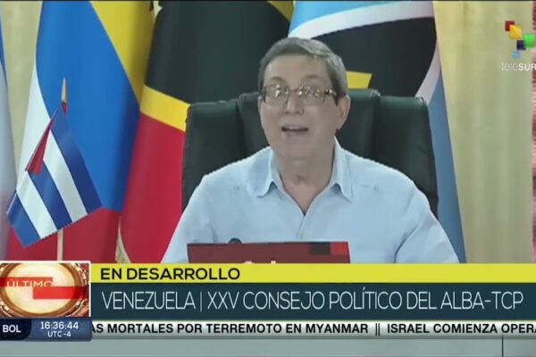 Canciller cubano en ALBA-TCP: EEUU acude al chantaje y la intimidación contra nuestras naciones