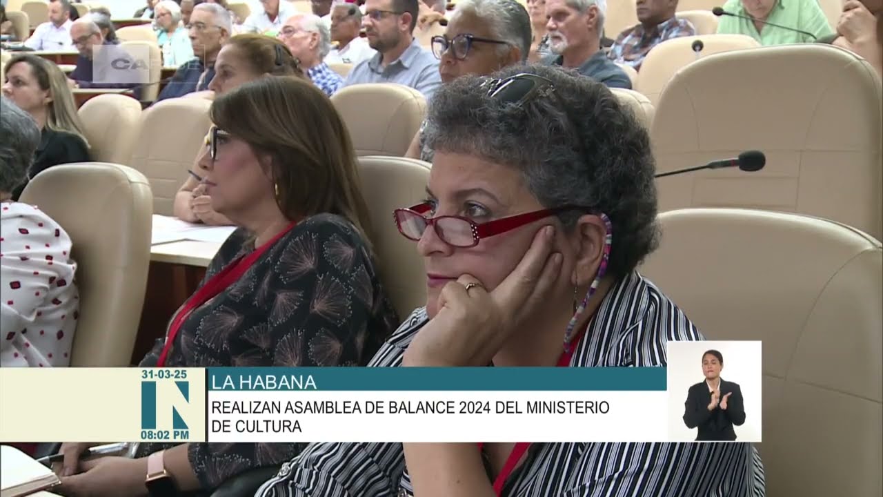 Asiste Díaz-Canel al balance anual del Ministerio de Cultura de Cuba