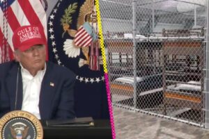Trump y DeSantis inauguran Alligator Alcatraz