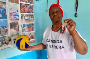 Cándida Rosa Jiménez Amaro, una medalla de plata y promesa cumplida