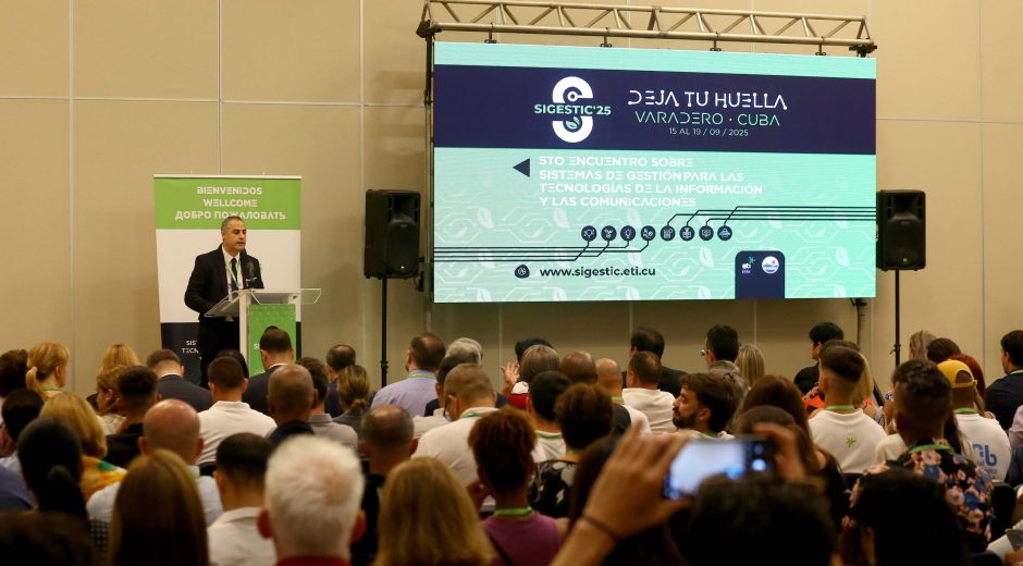 Inauguran Sigestic 2025: La tecnología como impulso al desarrollo sostenible