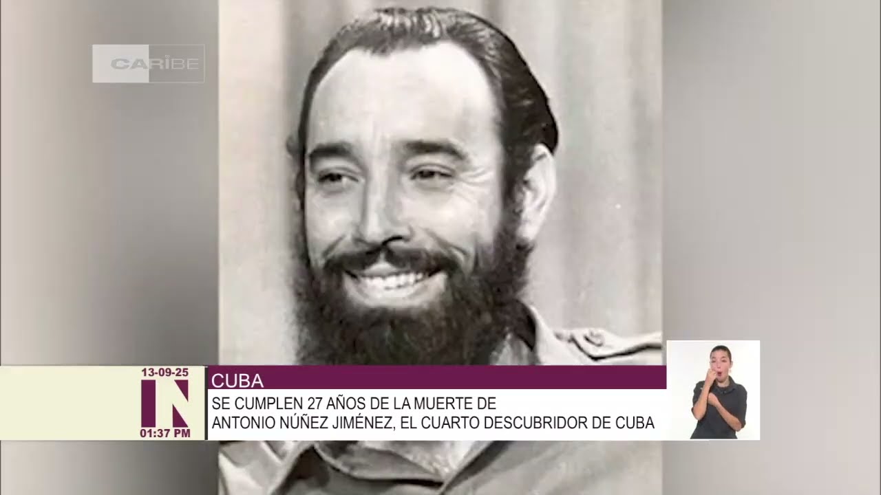 Cuba evoca el legado de Antonio Núñez Jiménez