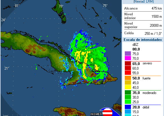 Guamá: por donde penetró Melissa con su carga de vientos y lluvia