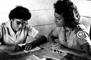 Campaña de alfabetización, una huella permanente