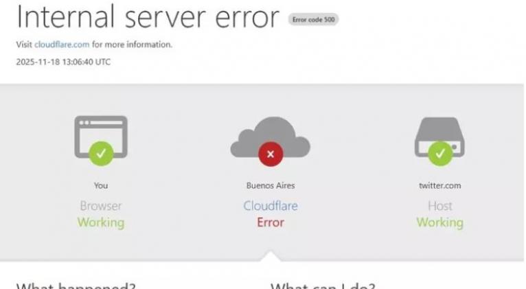 Falla masiva de Internet en todo el mundo afecta a grandes sitios
