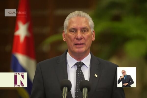 Denuncia presidente de Cuba tensiones en el Caribe debido a acciones de EE.UU.