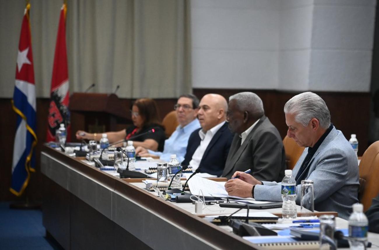 Comenzó el XI Pleno del Comité Central del Partido Comunista de Cuba