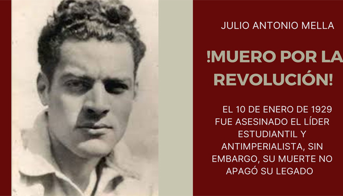 Evoca Cuba a Julio Antonio Mella en aniversario de su muerte
