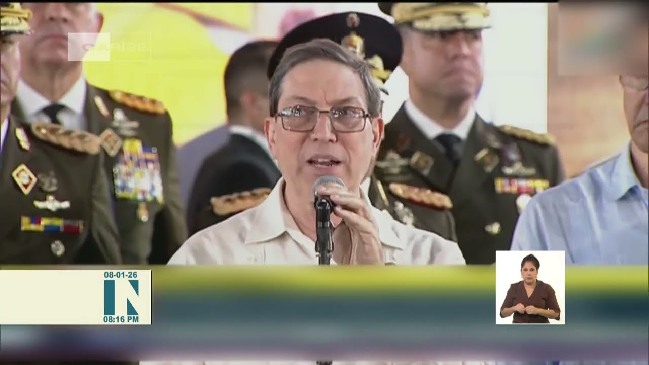 Palabras de Bruno Rodríguez en acto homenaje a caídos en agresión a Venezuela