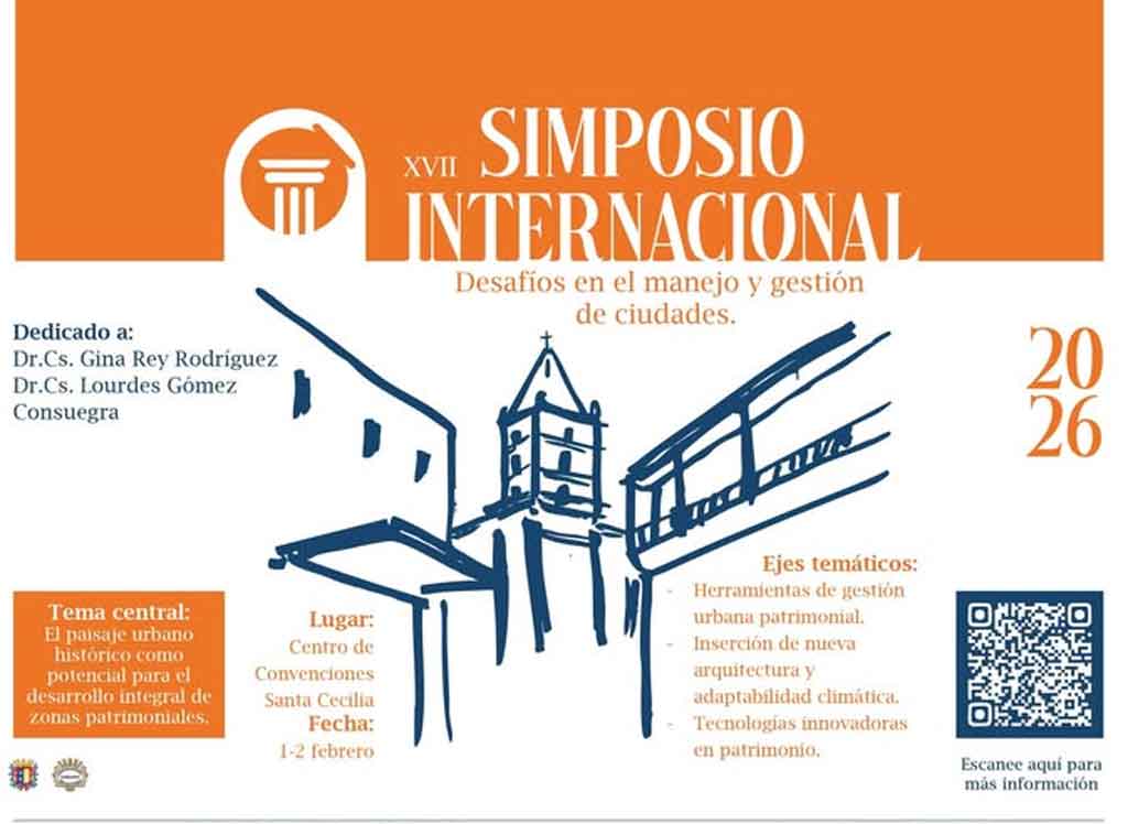 Camagüey será sede del XVII Simposio Internacional de Ciudades