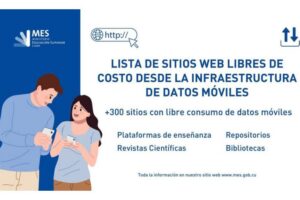 Más de 300 sitios universitarios ya se pueden consultar sin consumir datos móviles en Cuba