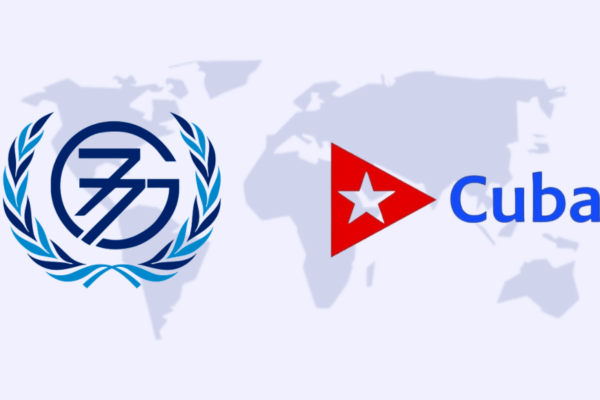 Denuncia Cuba cerco estadounidense en plenaria del G77 y China