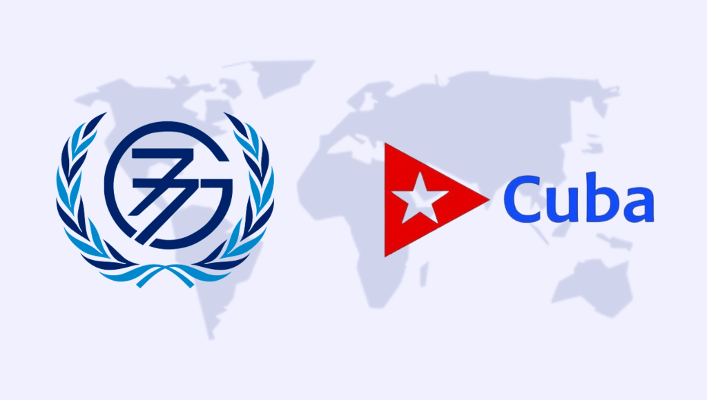 Denuncia Cuba cerco estadounidense en plenaria del G77 y China