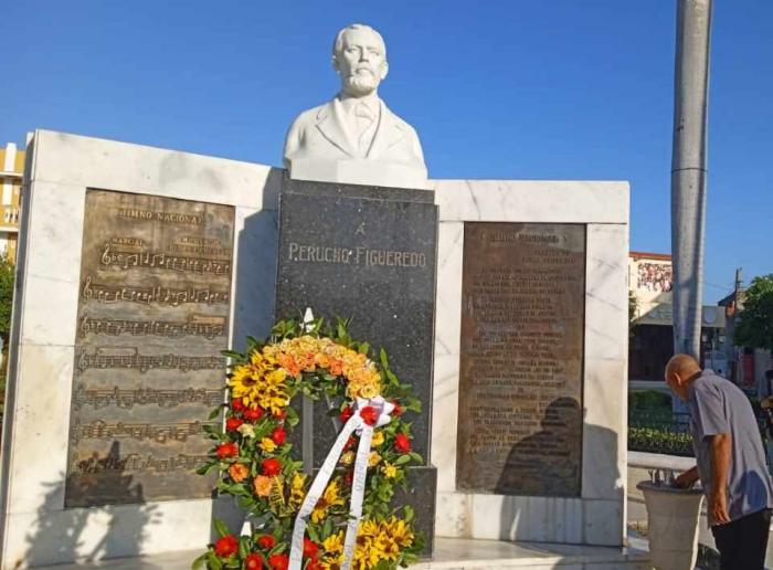 Homenaje en Bayamo al autor del Himno Nacional en el aniversario 208 de su natalicio