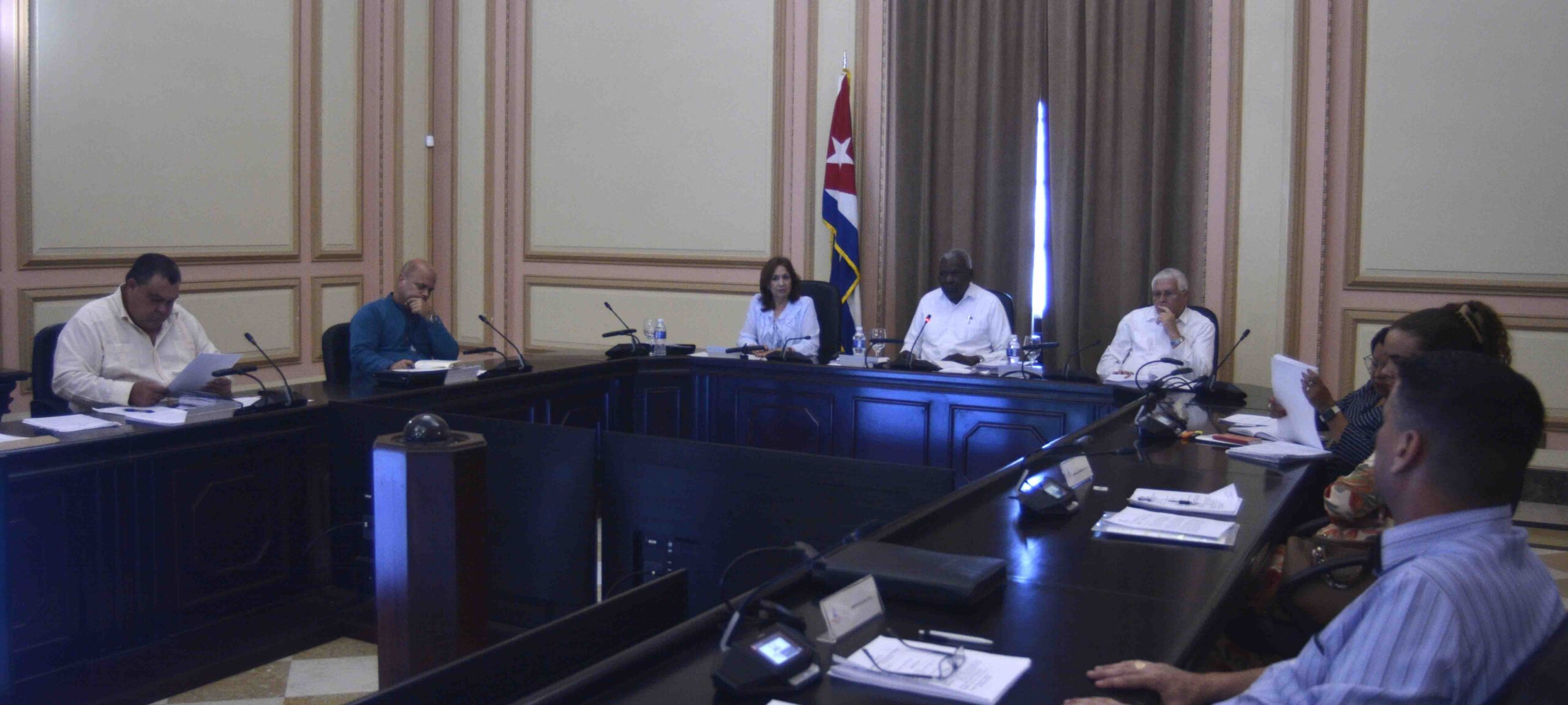 El Consejo de Estado ha continuado dando permanente seguimiento y evaluación a la implementación del Programa Económico y Social del Gobierno 2026. Foto: Tony Hernández Mena