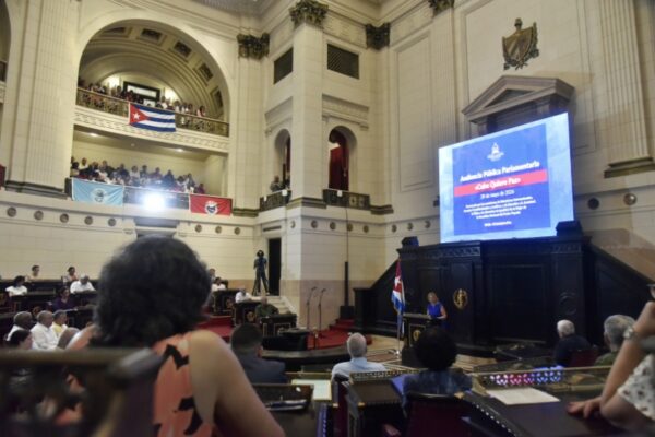 Celebran audiencia pública parlamentaria «Cuba quiere paz» Foto: Abel Rojas Barallobre