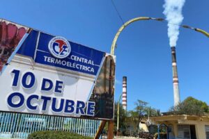 unidad seis de la termoeléctrica de Nuevitas