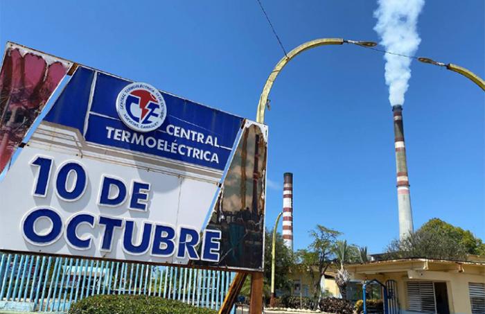 unidad seis de la termoeléctrica de Nuevitas
