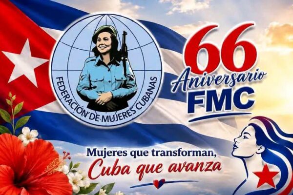 Mujeres cubanas reciben felicitaciones en aniversario 66 de la FMC