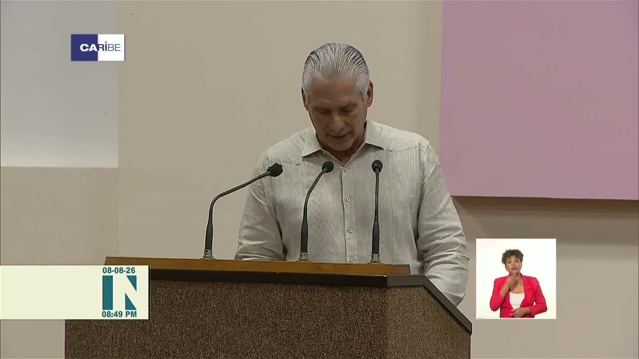 Intervención del presidente de Cuba en Encuentro Internacional de Partidos Comunistas y Obreros