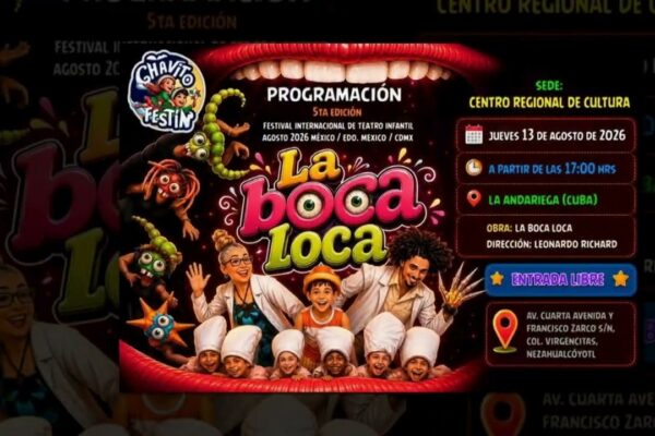 Compañía teatral danzaría La Andariega en Festival Internacional de Teatro Infantil en México